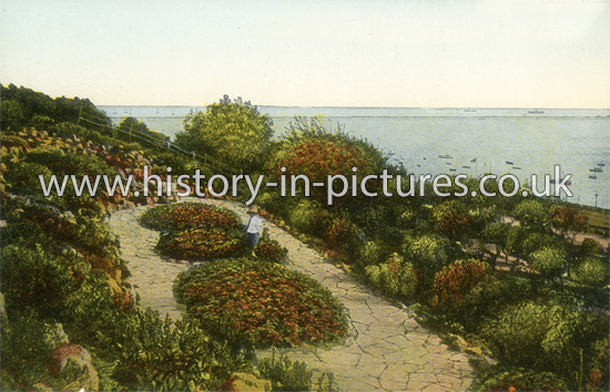 Rock Gardens and Crazy Path, Westcliff-on-Sea, Essex. c.1914